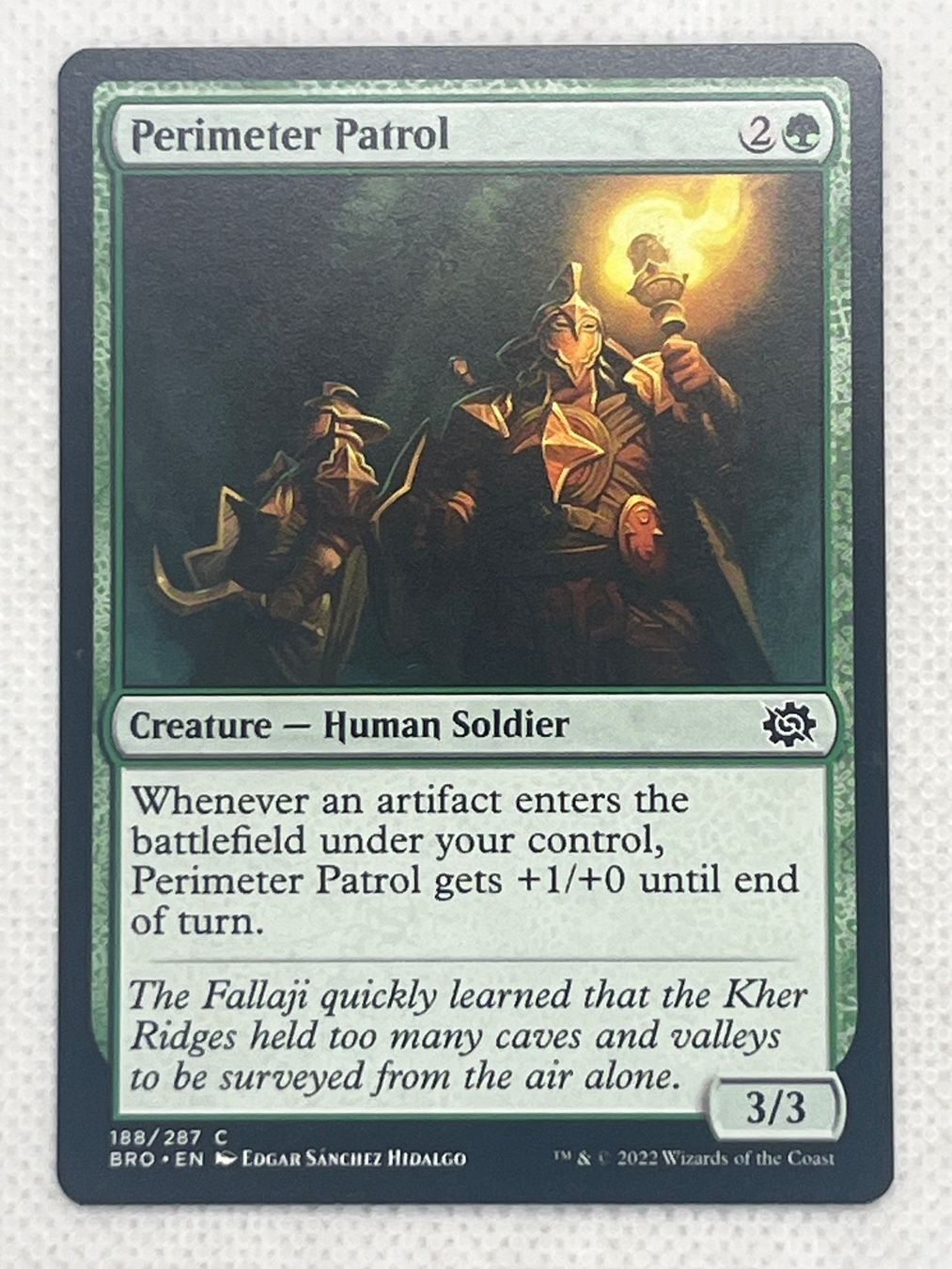 Magic The Gathering Carte collezionabili: Magic: The Gathering - Perimeter Patrol – Usato da Hinterkappelen venduto da Kim1992