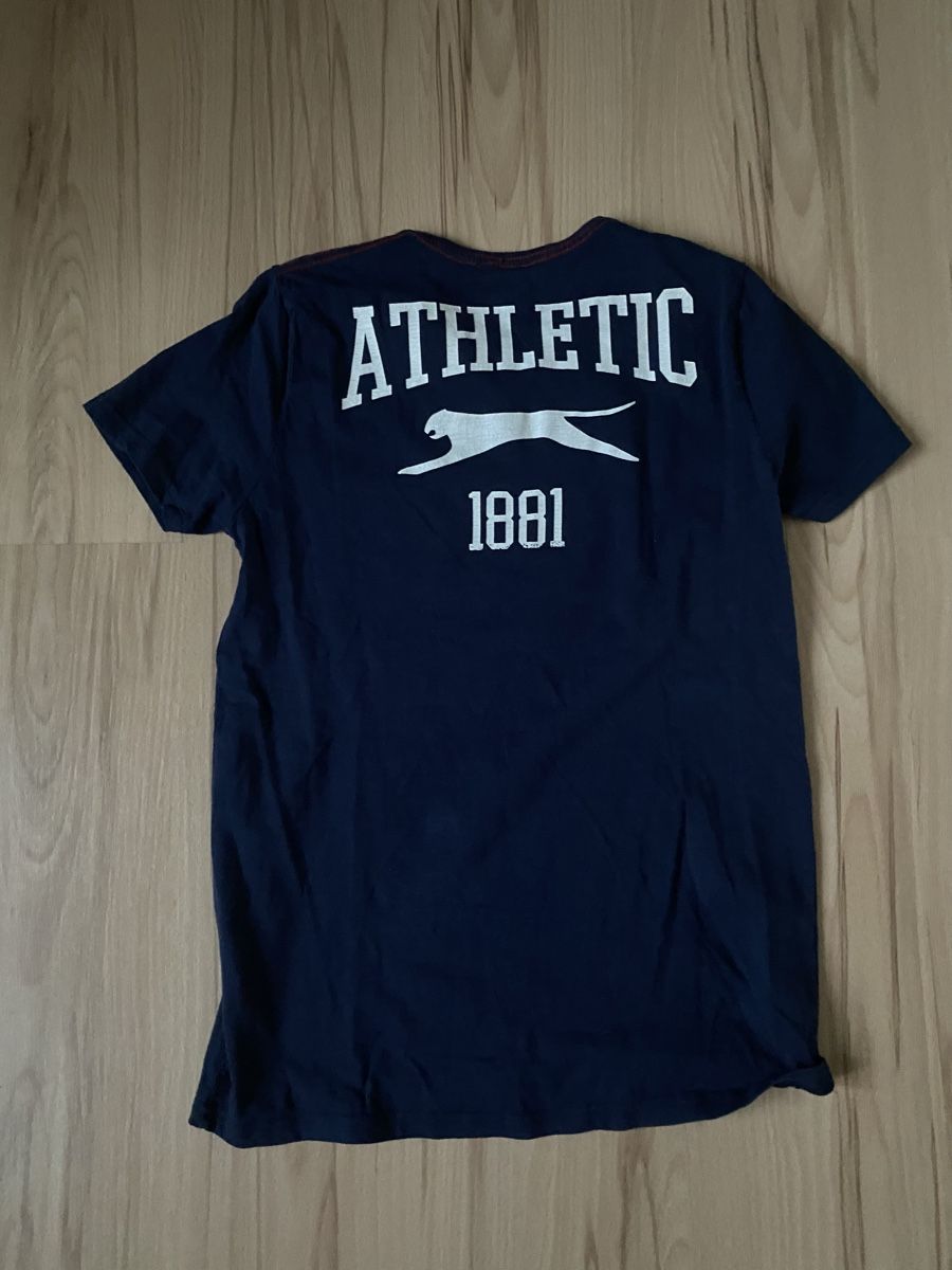 T-shirt: SLAZENGER T-SHIRT NAVY MIT PRINT – Usato da Arbon venduto da arminnnn 1