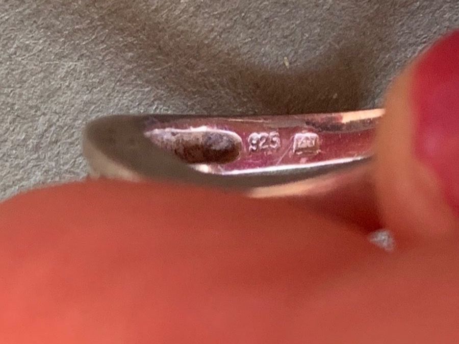 Anelli: silberring swing steinli (55) – Usato da Laufen venduto da Bellebellezza 3