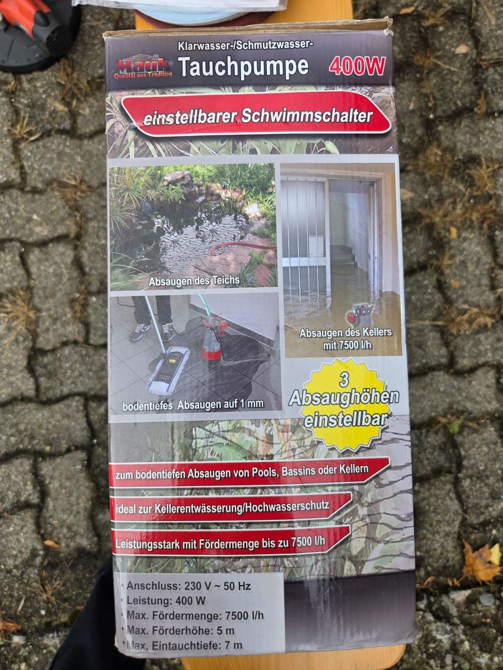 Pumpen & Teile: Tauchpumpe – Neu und originalverpackt aus Dachsen von bea_jvs2 1