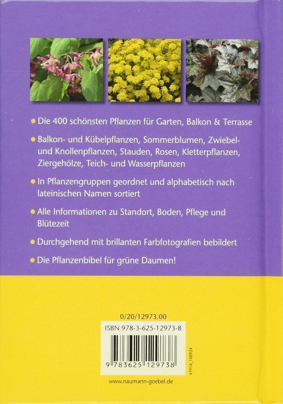 Libri: Handbuch der schönsten Gartenpflanzen – Nuovo e nell'imballaggio originale da Sarnen venduto da Livres 1