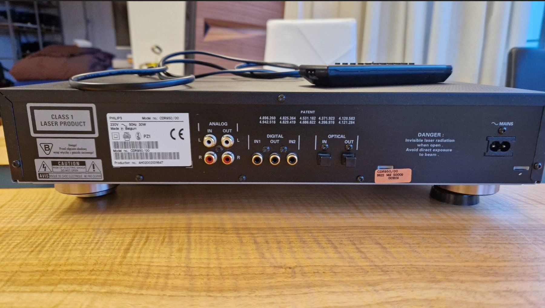 Philips Registratori: CD Player / Recorder Philipps CDR 950 – Usato da Zürich venduto da MatthiasBruetsch 2