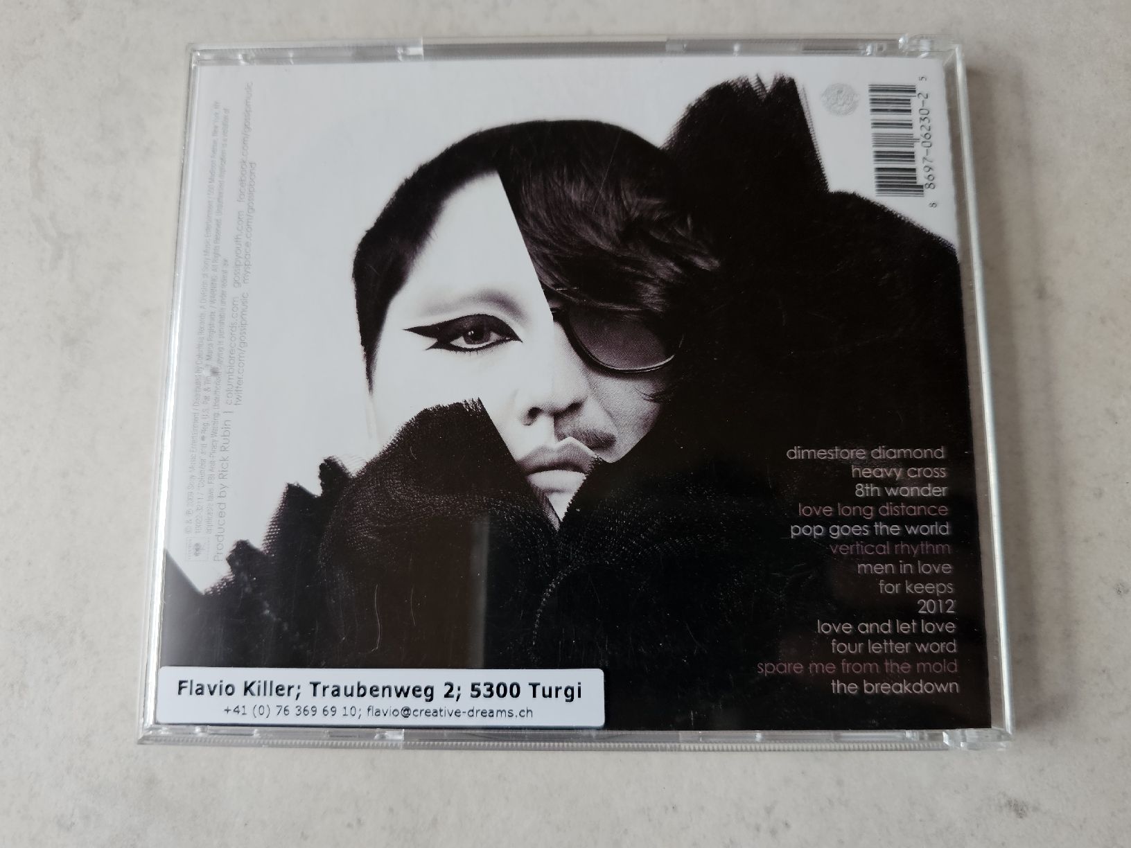 CDs: Gossip  -  Music For Men – Gebraucht aus Schneisingen von backstore24 1
