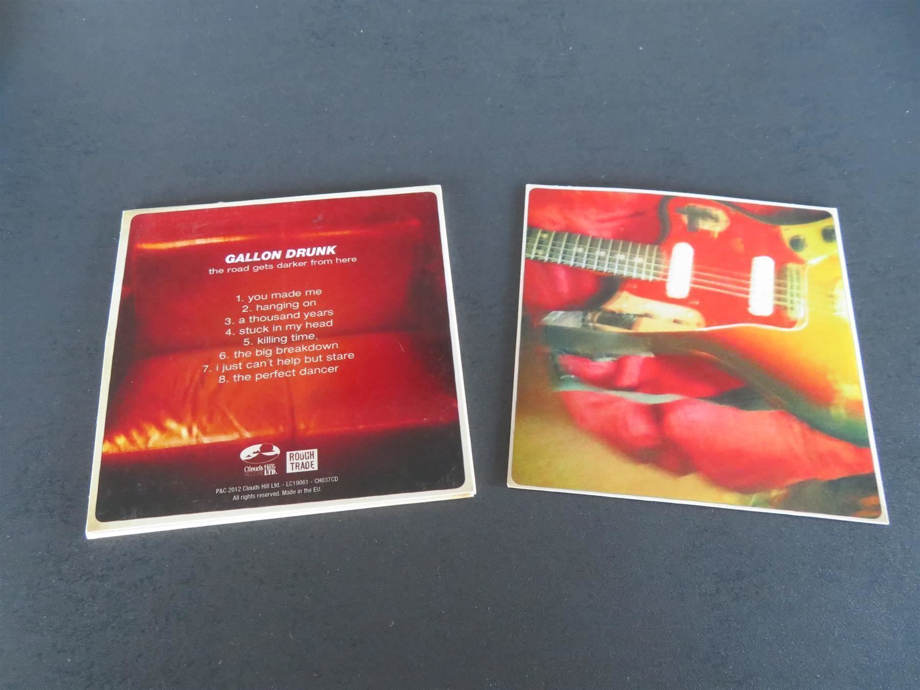 CD: GALLON DRUNK The Road gets darker 2012 Blues Alternative Roc – Usato da Niederbipp venduto da Onyx32 1