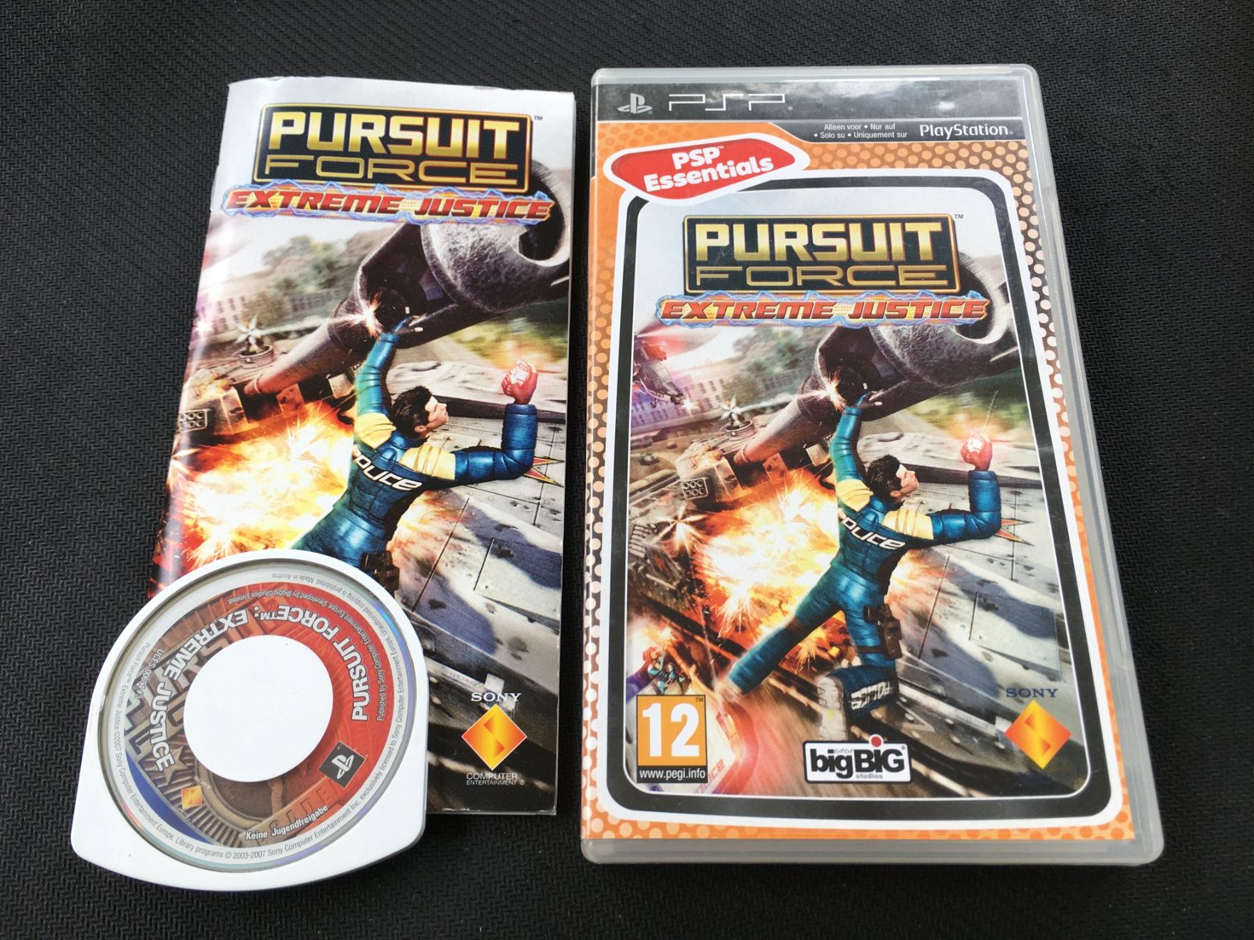 Sony Giochi: Pursuit Force Extreme Justice - PSP – Usato da St.Gallen venduto da Punktchen01