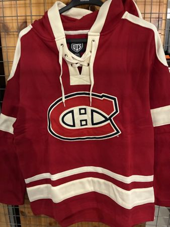 Herren Hoodie Grösse M Rot Montreal Canadiens OTS