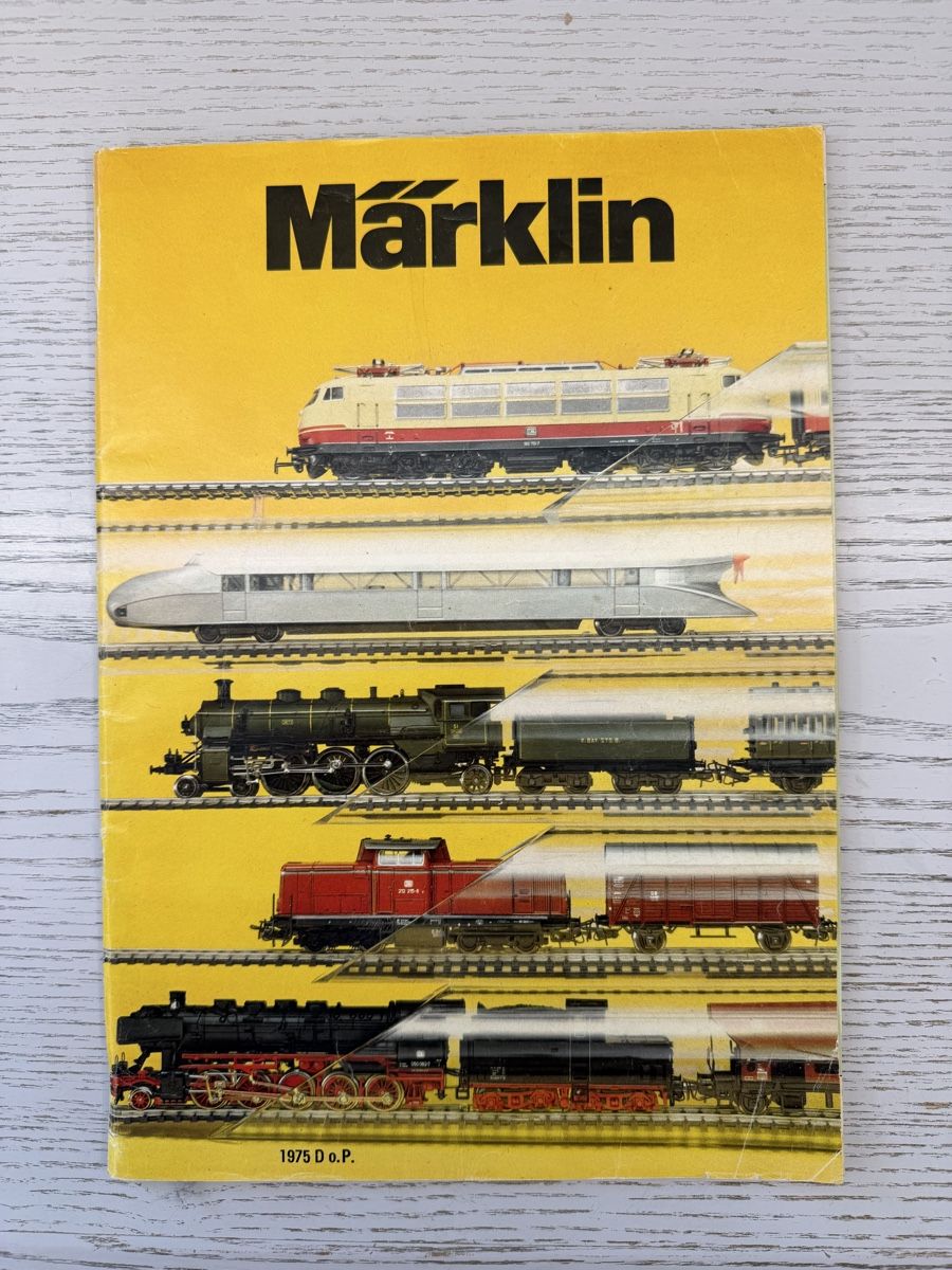 Märklin Modellini di ferrovie: Märklin Katalog 1975 D o.P. – Usato da Lupsingen venduto da New-Haven