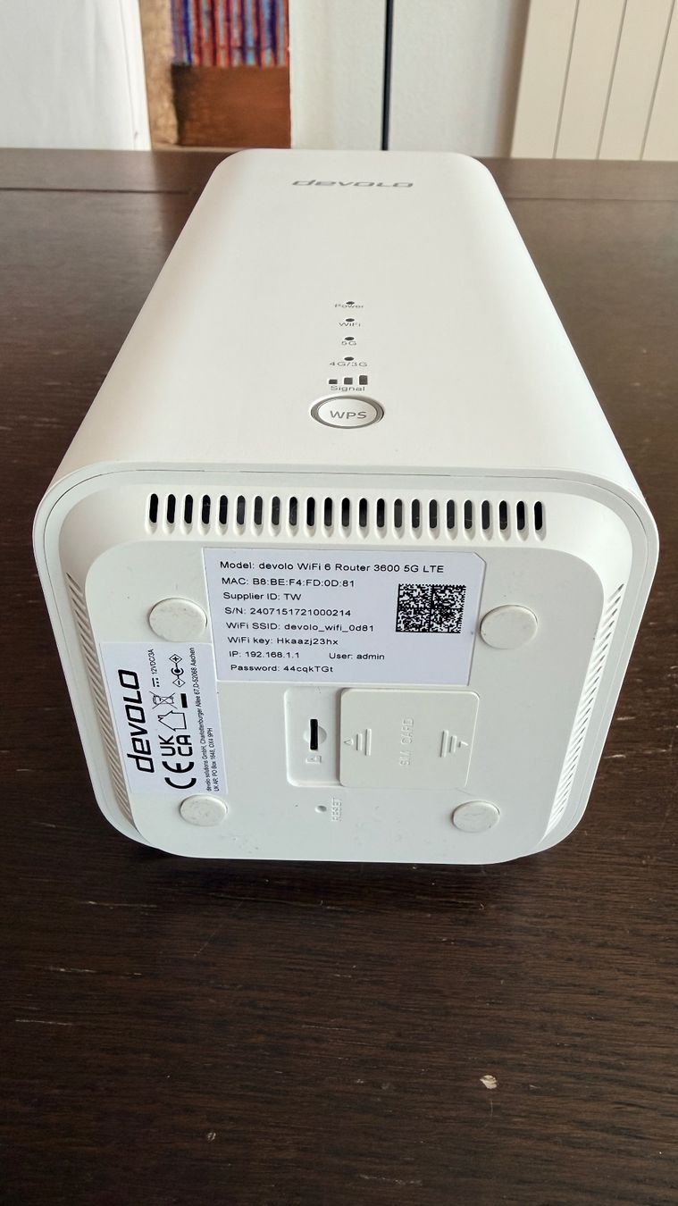 Devolo Modems & Router: Devolo 5G-Router 3600 WiFi 6 in perfect condition – Gebraucht aus Kilchberg ZH von Shinnichika 2