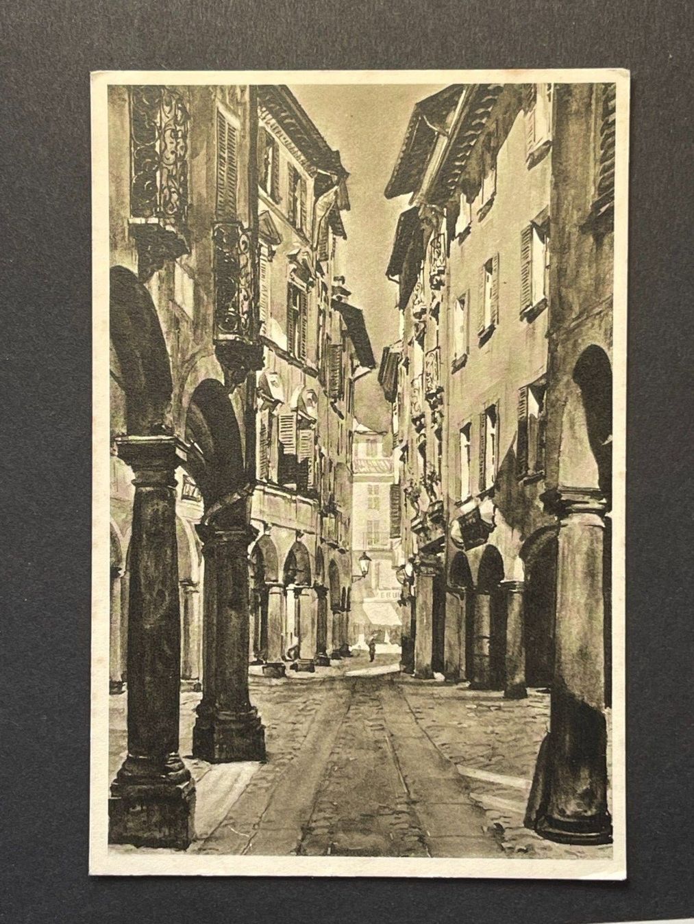 Cartes postales: Lugano, Via Pessina – D'occasion à Steg VS par danwer74