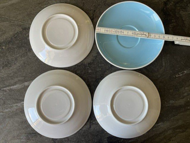 Rössler Assiettes: Rössler blau Unterteller 15 cm Durchmesser – D'occasion à Arosa par auras 2