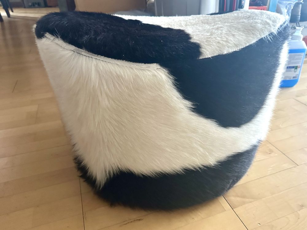 Hocker Kuhfell Ikea