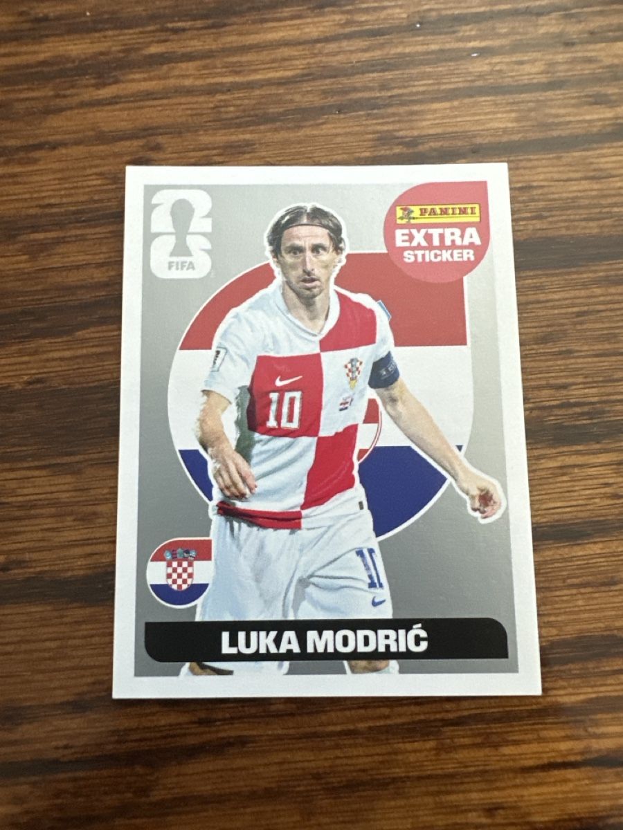 Panini Cartes à collectionner: Modric Silver Extra Sticker – Neuf (Voir description) à Oberrieden par jon_5cl2