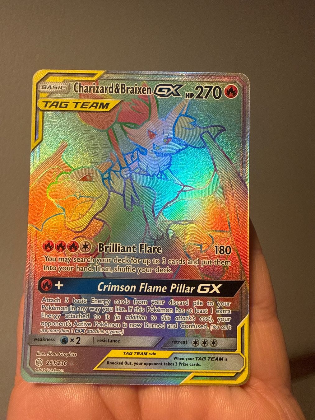 Cartoline: Pokemon Charizard & Braixen Tag Team GX – Usato da Frauenfeld venduto da Poke_Toniii 1