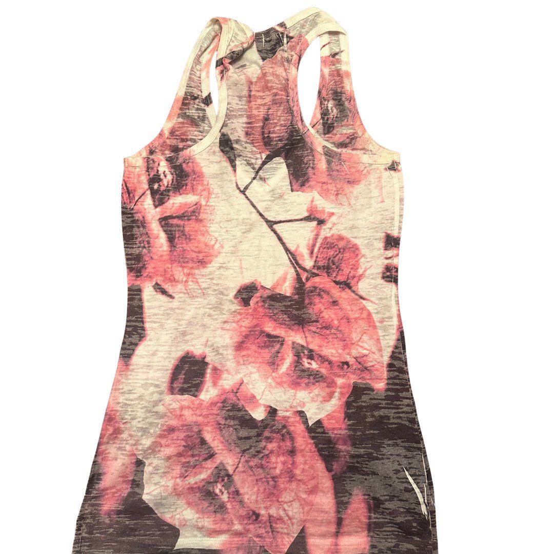 Top: Vintage Top with Flower Print S – Usato da Zofingen venduto da JumpInVintage 2