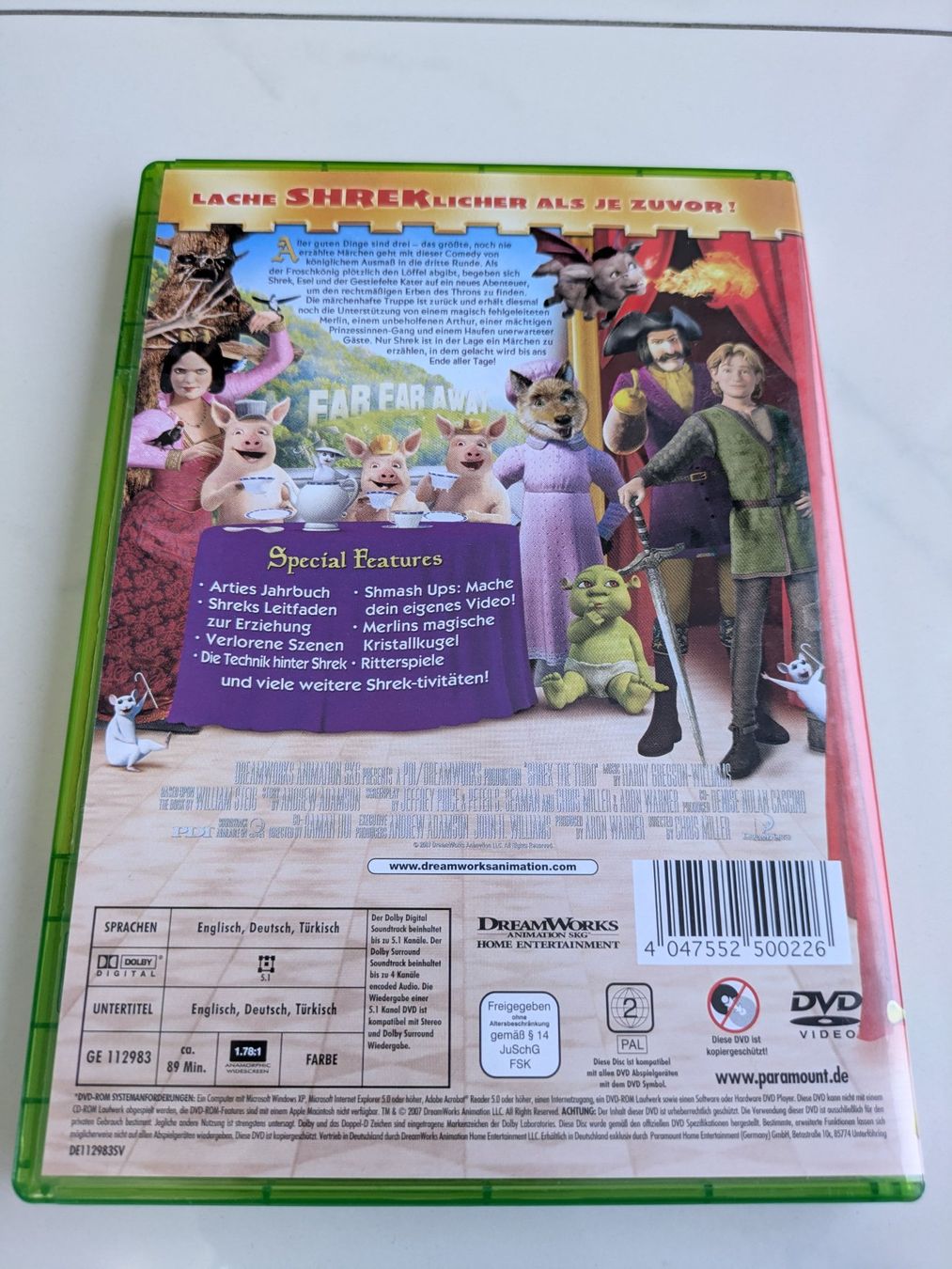 Alle DVDs: DVD / Shrek 3 - Königlich, wieder ein Volltreffer – Gebraucht aus Uznach von binmaley 1