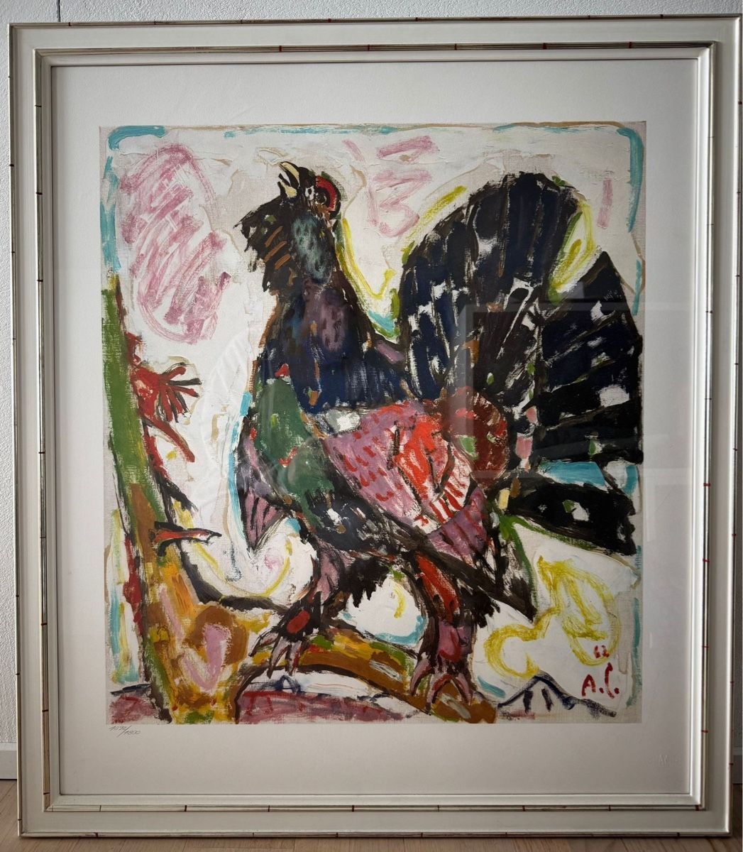 Foto & Immagini: Alois Garigiet - Auerhahn Litho nummeriert – Usato da Hertenstein AG venduto da Yogi69