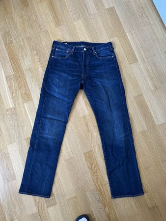 Levi's 501 Premium Jeans W33 L32 Dunkelblau Top Zustand!