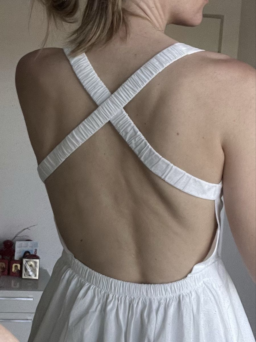 Kleider: White Mini Dress – Gebraucht aus Goldau von Kseniya123 1