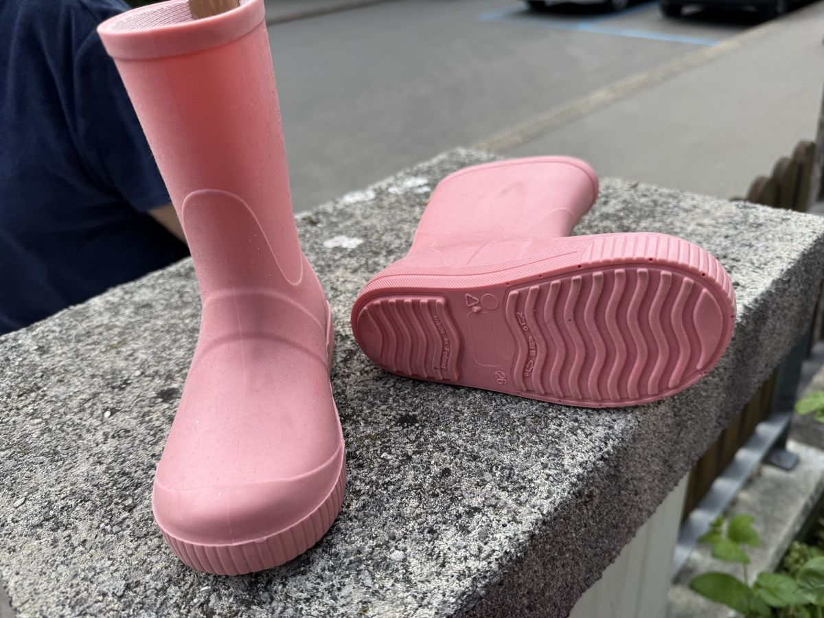 Schuhe für Mädchen: Kindergummistiefel – Gebraucht aus Basel von Langot
