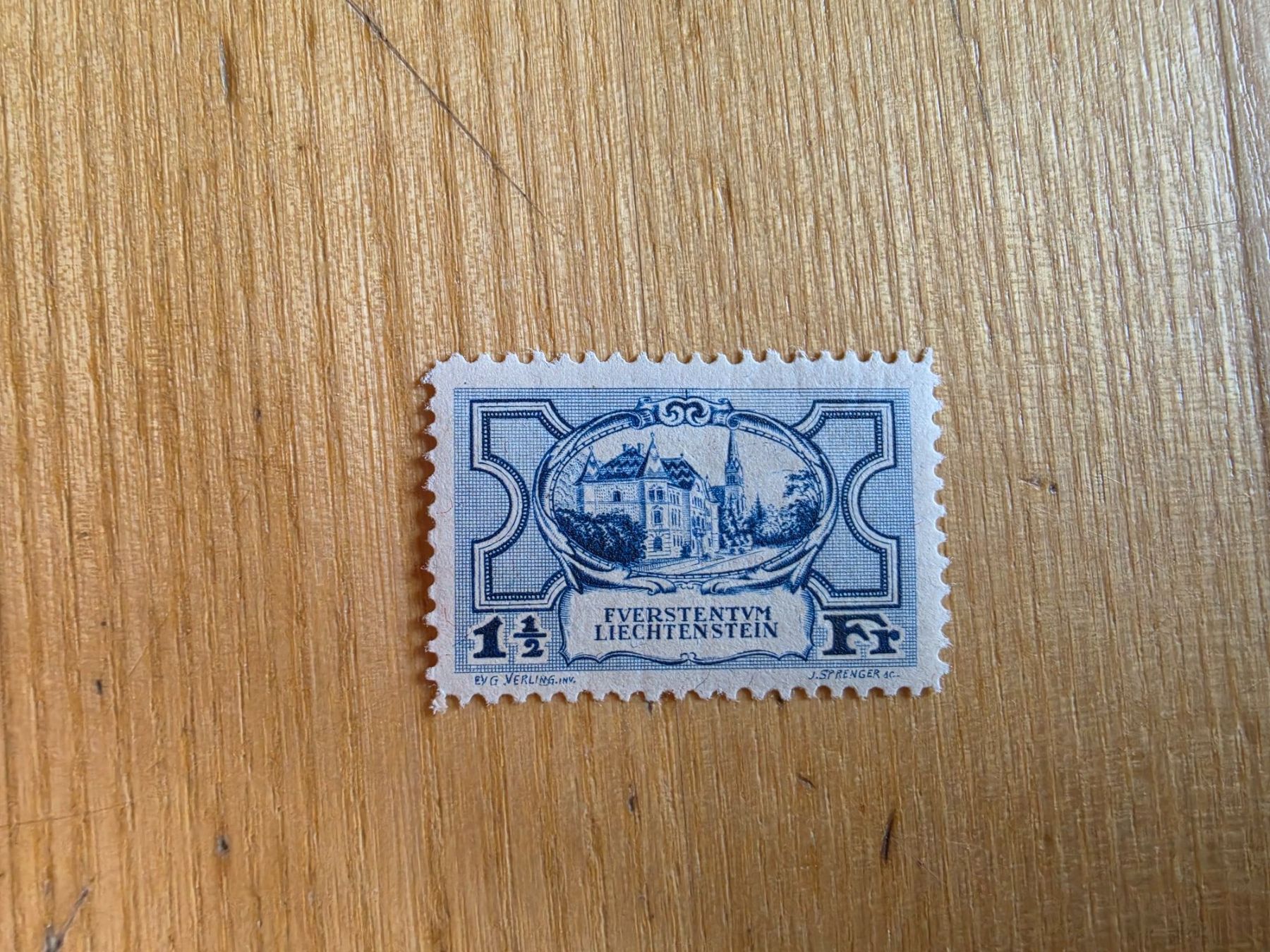 Tutti i francobolli: Liechtenstein Znr 70 postfrisch – Usato da triesenberg venduto da wisi369