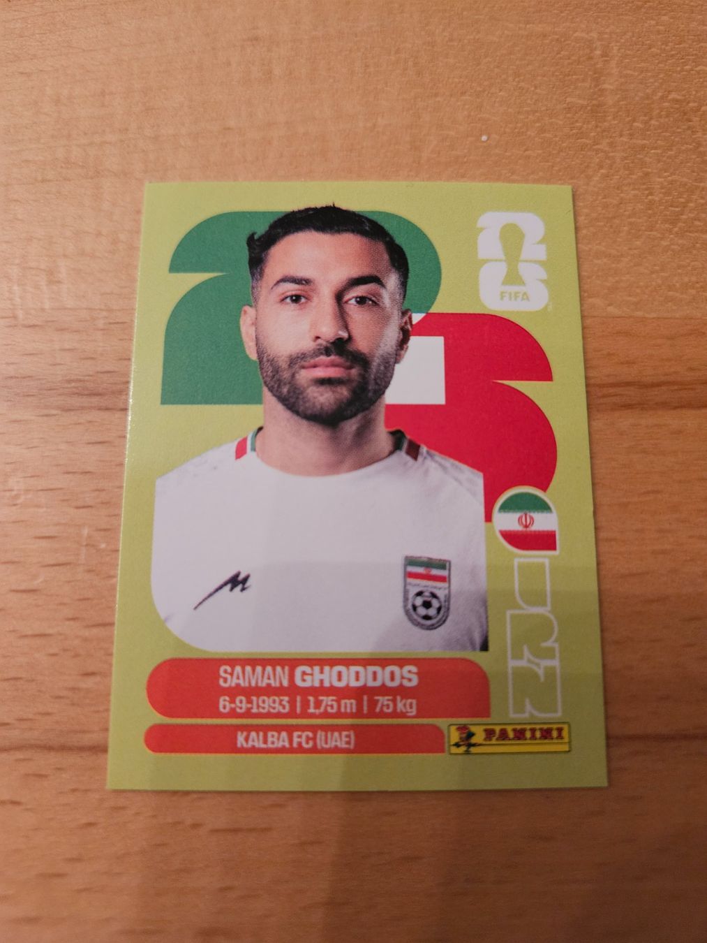 Panini Carte collezionabili: Panini WM 2026 IRN 12 – Nuovo (secondo la descrizione) da Winterthur venduto da melac
