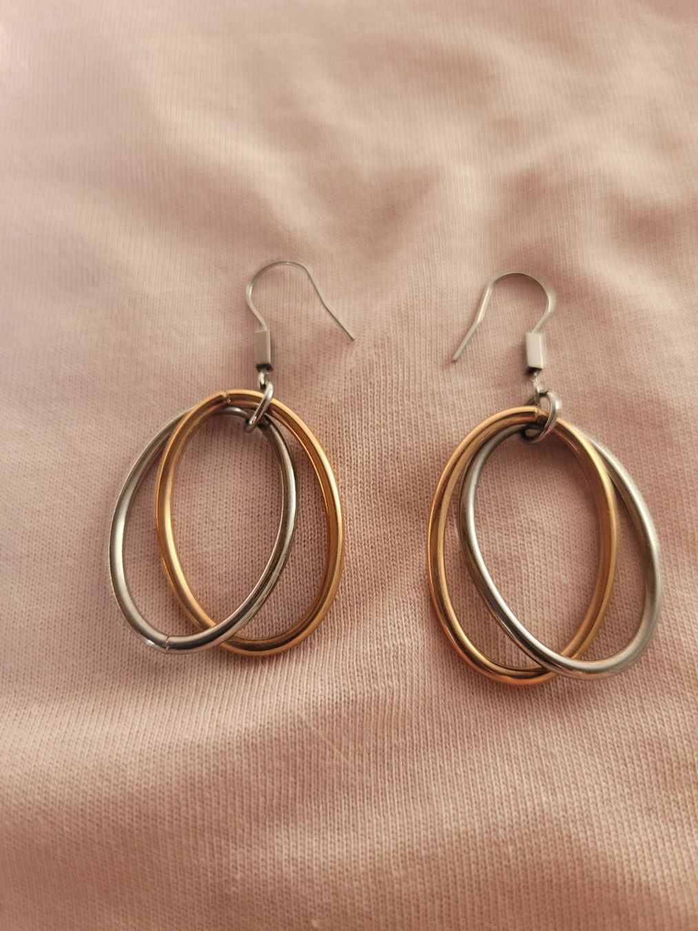 Boucles d'oreille: Edelstahl-Ohrhänger Bicolor NEU – Neuf (Voir description) à Balsthal par CatSpirit_65 1