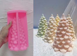 Giessform Silikonform Kerzenform Tannenbaum 19 cm