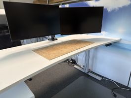 Monitor mit Halterung, PC Display 2 Stk. Samsung 
