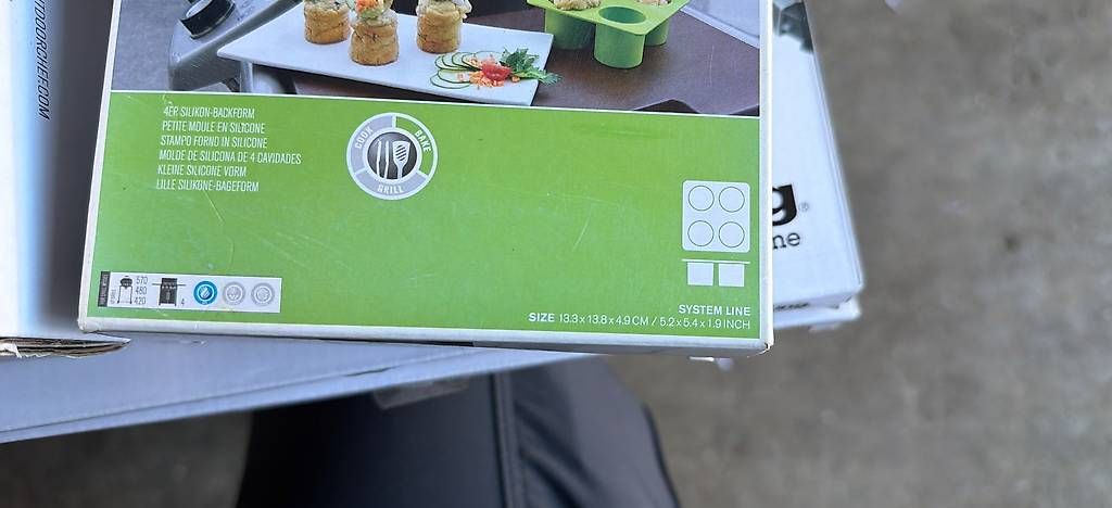Teglie da forno: %2 Silikonmatten, Burgerpresse und Silikon Form, neu – Nuovo e nell'imballaggio originale da Necker venduto da liq24 6