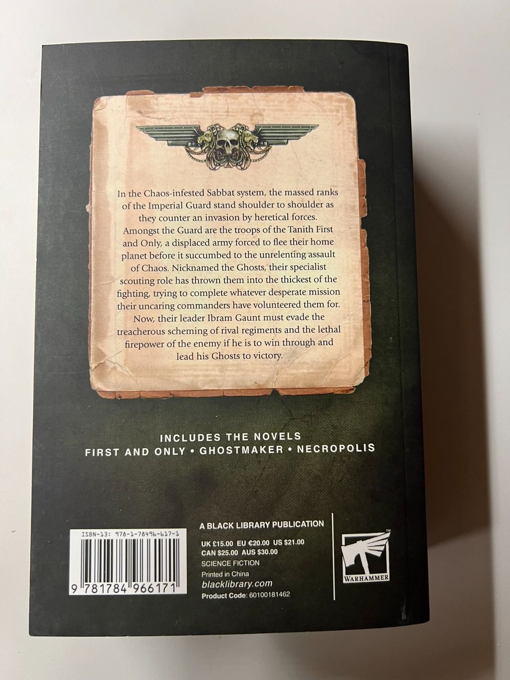 Libri: Gaunt's Ghosts- Dan Abnett- Black Library - Warhammer 40K – Nuovo (secondo la descrizione) da Altenrhein venduto da DamnitTom 2