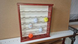 Vitrine für Golfsportler