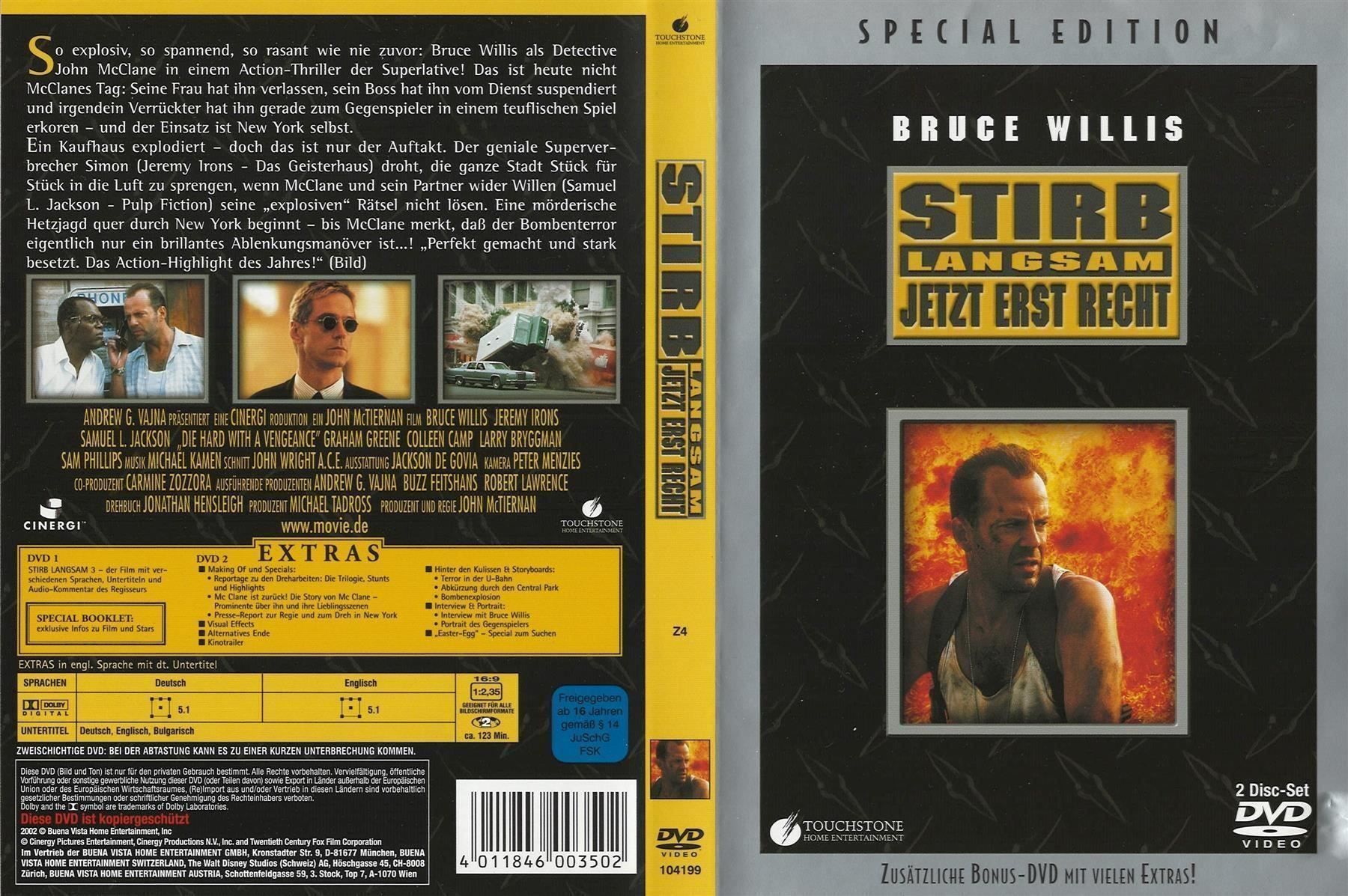Tutti i DVDs: STIRB LANGSAM  JETZT ERST RECHT  SPECIAL – Usato da Basel venduto da verano1000