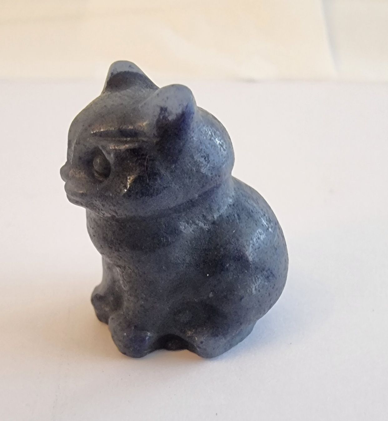 Figuren: Aventurin blau Katze Statue / Figur – Neu und originalverpackt aus Menziken von Mirager 3
