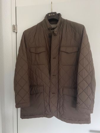 Herrenjacke, Loro Piana, Gr. XL, eher kurze Ärmel