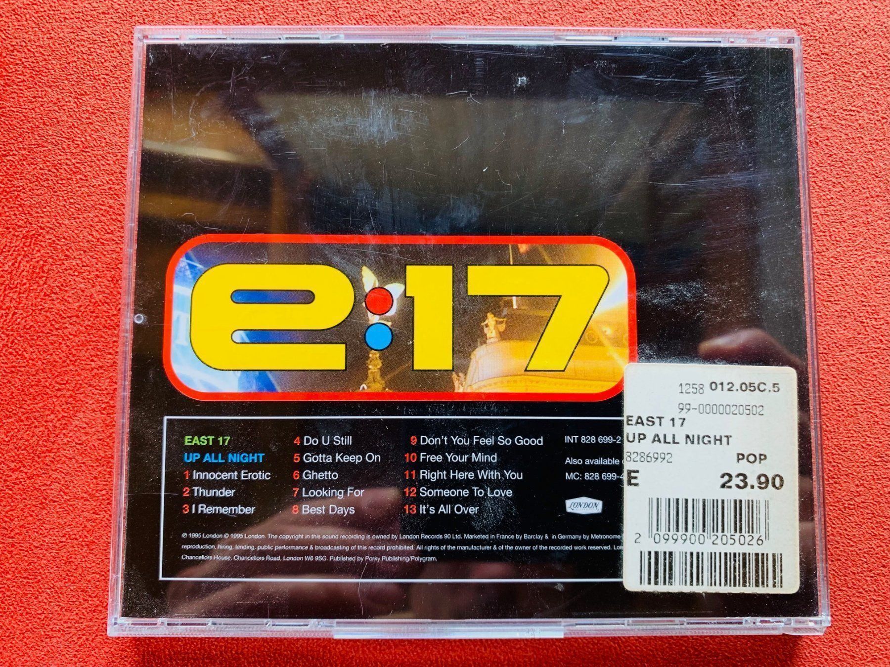 CD: EAST 17 - Up All Night – Usato da Soyhières venduto da Spartan117 1