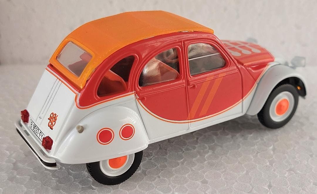 Norev Modellautos: Citroën 2CV  6  -   " BASKET "  -  Norev  -  1/43 – Gebraucht aus Delémont von Domdom1 1