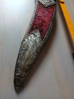Couteau Kukri khotimora dague fourreau ciselé