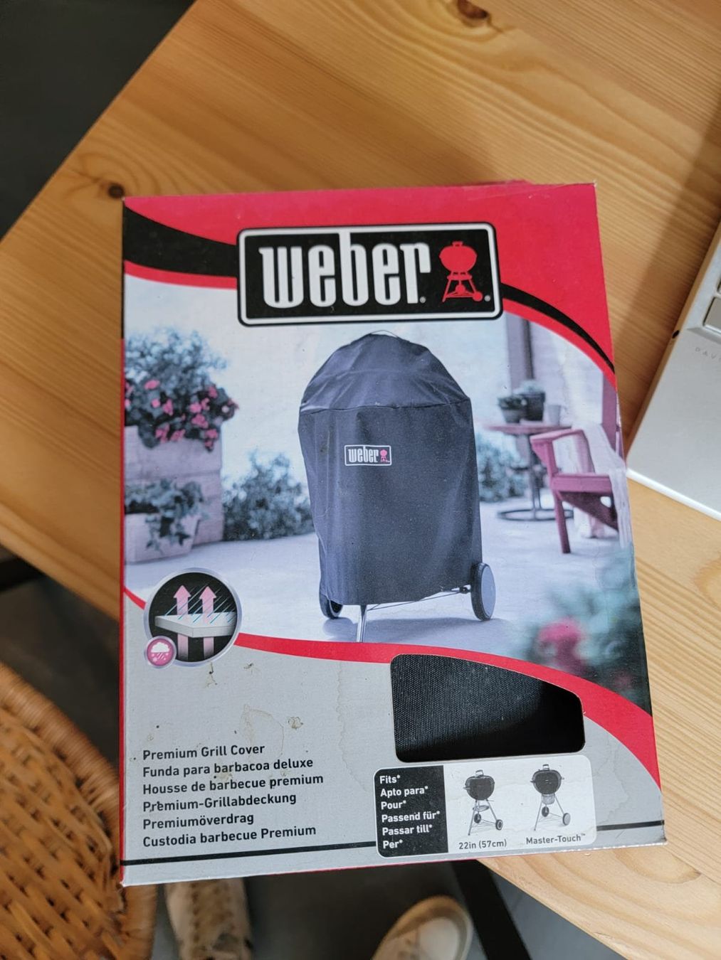 Weber Griglie: NEU & OVP: Weber Master-Touch Blau + Abdeckung – Nuovo e nell'imballaggio originale da Schwyz venduto da nomos60 2