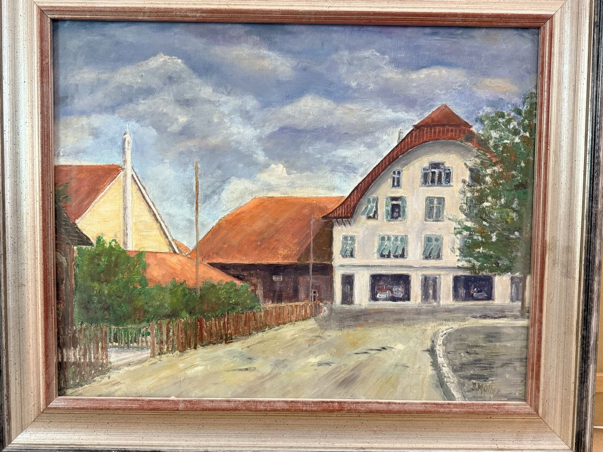 Dipinti: Josef Müller-Gnädig  / Ölgemälde – Usato da Solothurn venduto da NUVICO 6