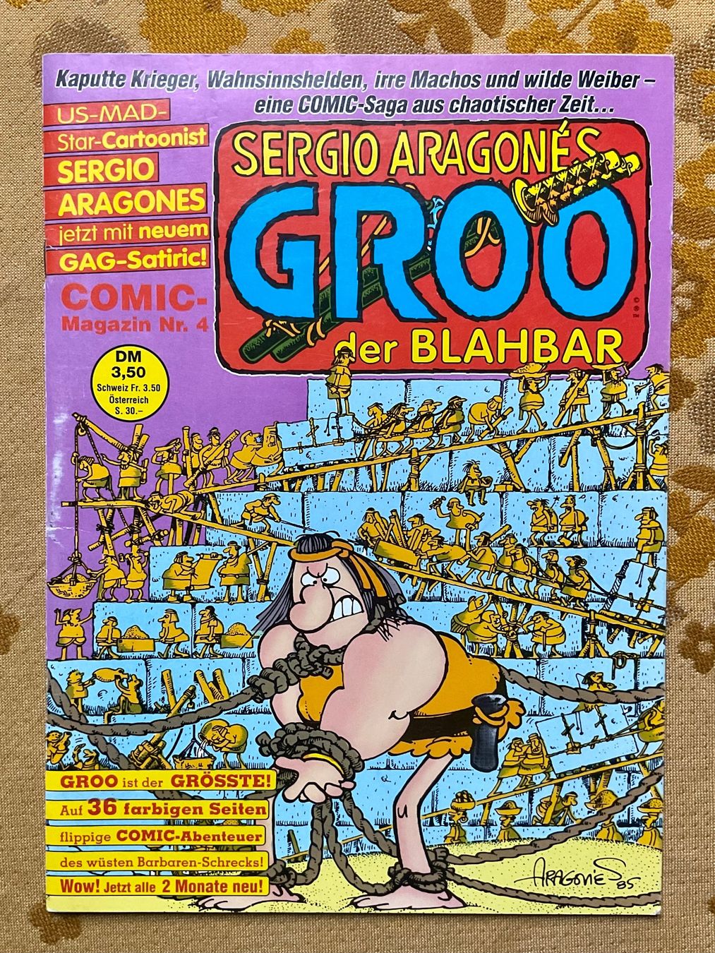 Fumetti: Comic-Magazin Heft Nr 4 von 1991 – Usato da Endingen venduto da nathan05