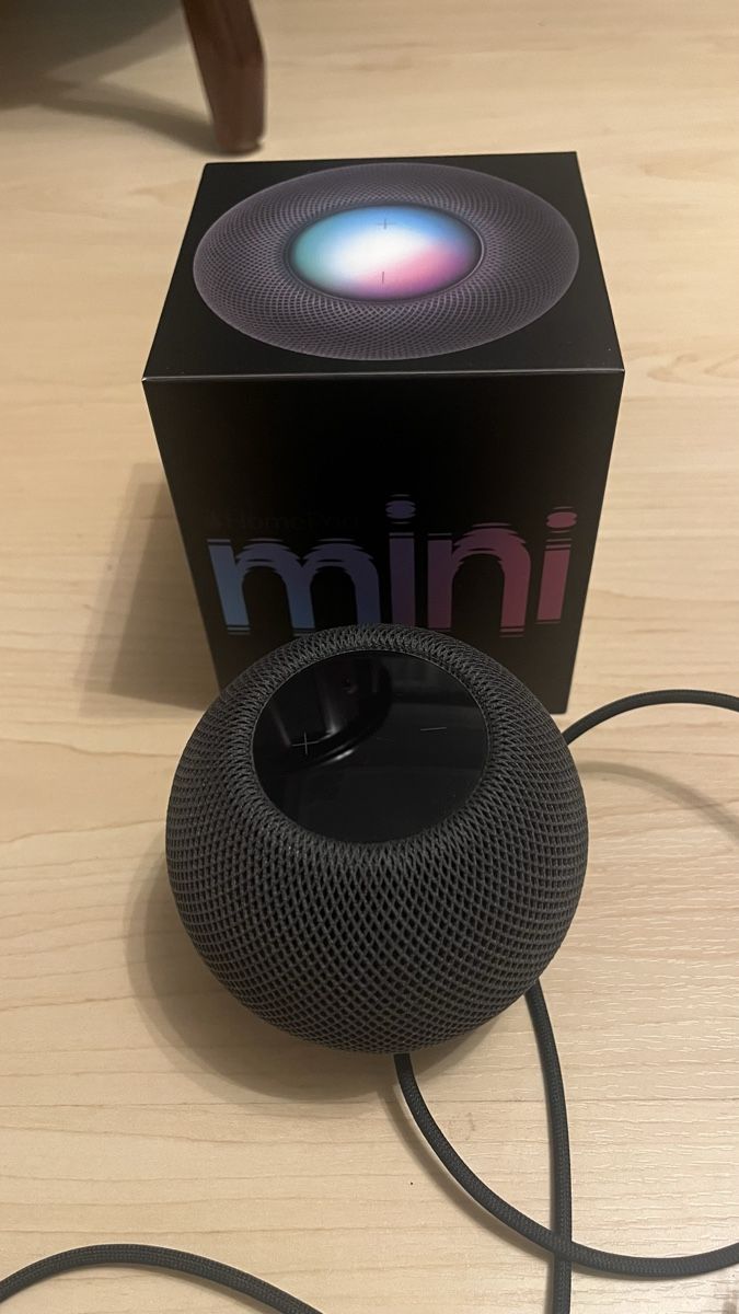 Apple Lautsprecher: Apple HomePod mini schwarz  – Gebraucht aus Zug von Natatu 3