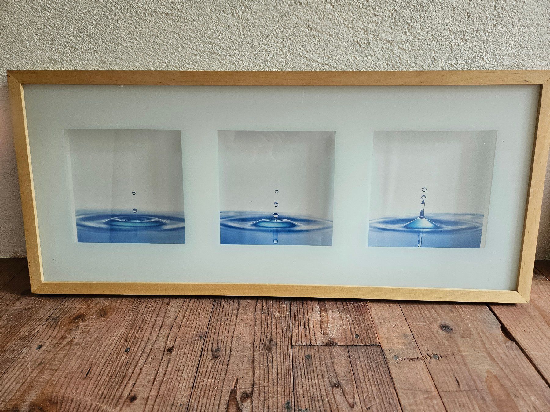 Foto & Immagini: 3D Bild Wassertropfen, tolles Motiv, 72x31cm – Usato da Gattikon venduto da balumogli
