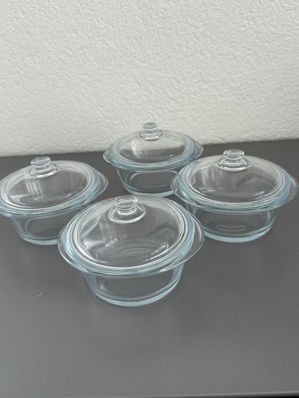 Bicchieri: Gourmet Töpfli aus Glas 4er Set – Nuovo (secondo la descrizione) da Oberurnen venduto da Smile58