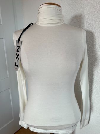NEXOS Damen Rollkragenpullover, Gr. S, helles Beige, NEU