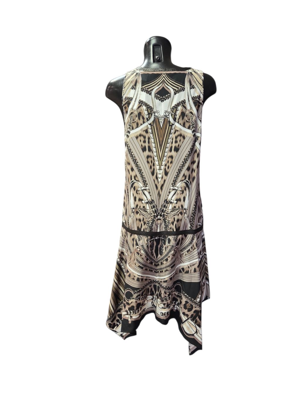 Roberto Cavalli Vestiti: Roberto Cavalli Seiden Kleid – Usato da Zürich venduto da finesse.shop 4