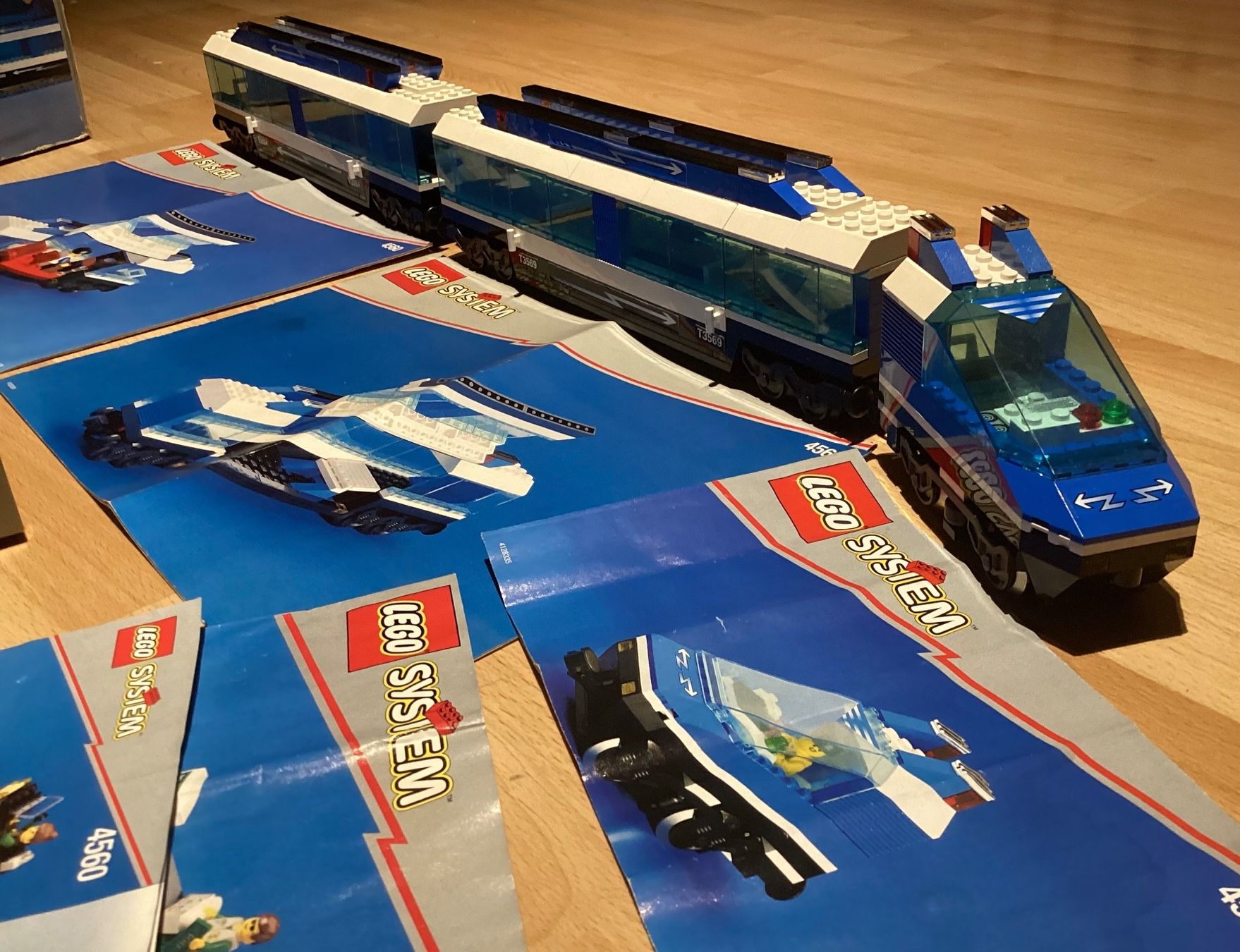 Lego Baukästen: Lego 4560 System 9V Eisenbahn Railway Express – Gebraucht aus Glarus von Folienjoe24 2