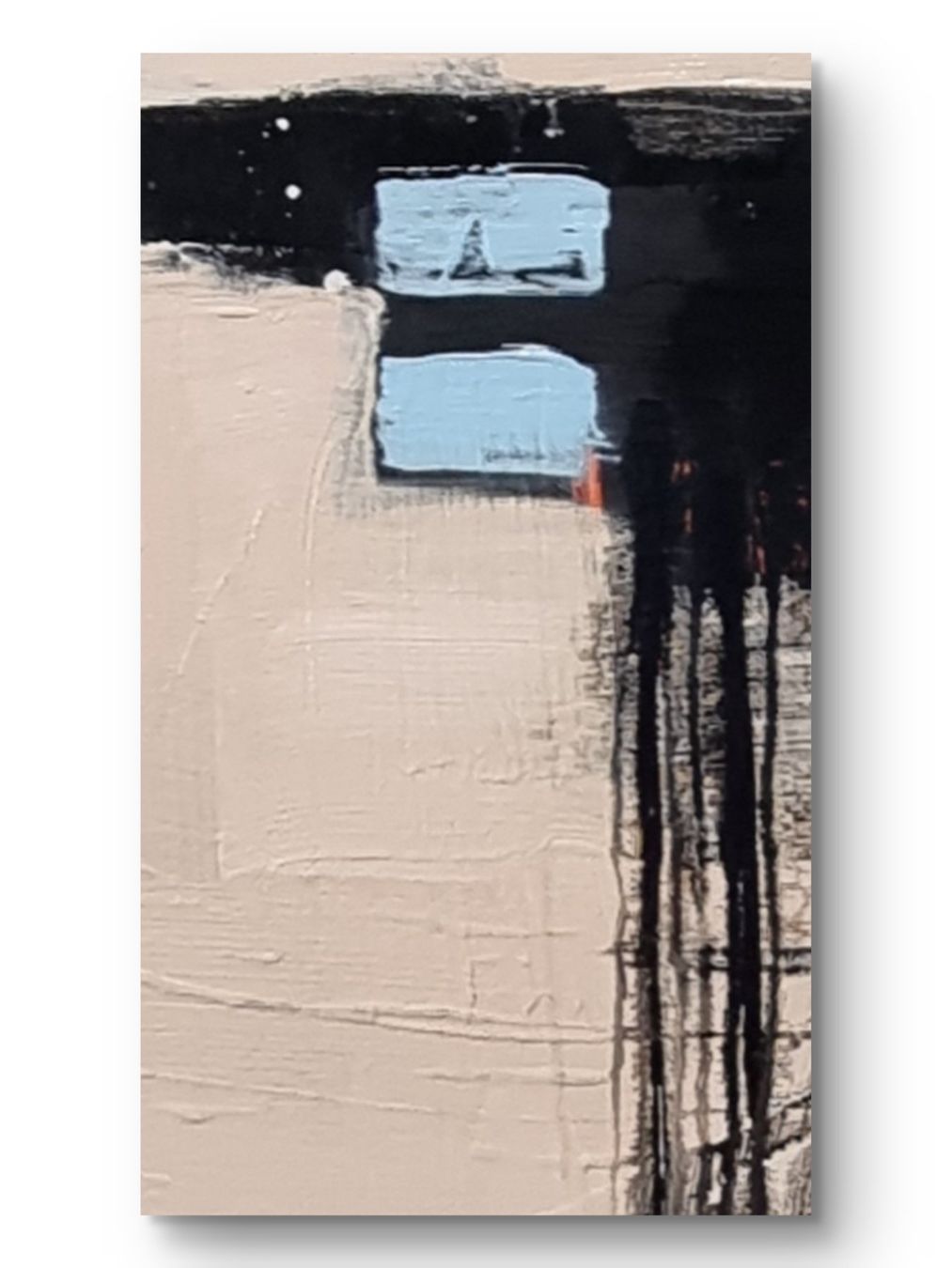 Gemälde: Originales abstraktes Bild 80x80cm / ohne Rahmen – Neu (gemäss Beschreibung) aus Urdorf von Contra8 2