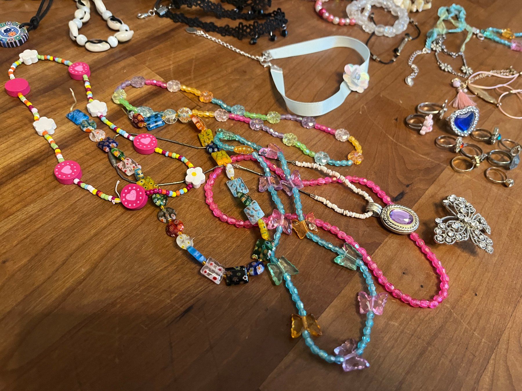 Sonstiger Schmuck: grosses Set Schmuck Mädchen mit diversen Ketten & Ringen – Gebraucht aus Muri b. Bern von Buppalina 2