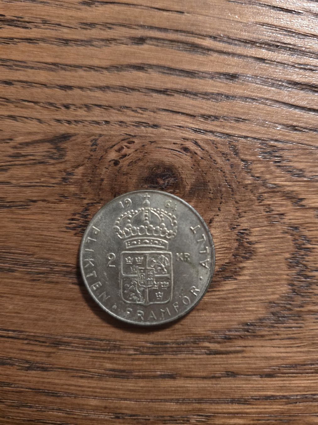 Tutti le monete: Suède 2 couronnes 1964 – Usato da Genève venduto da Hoenn. 1