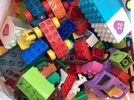 2,5 kilos de Lego Duplo en vrac